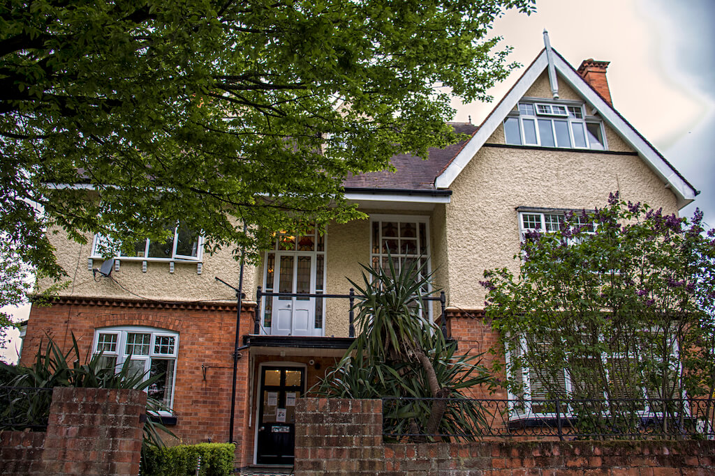 Front of the care home